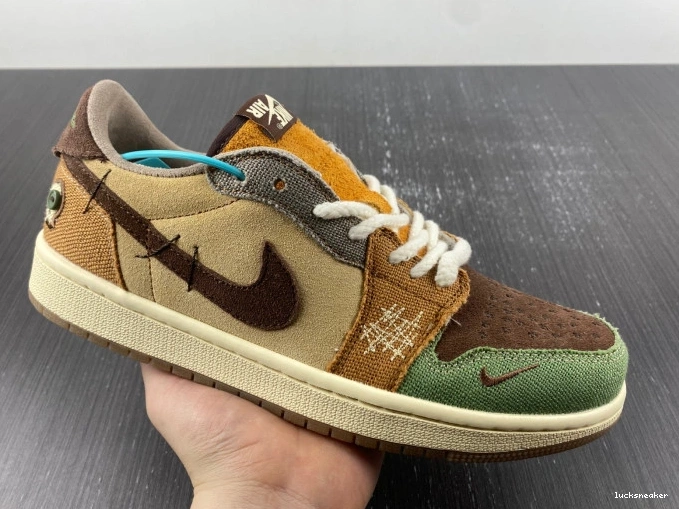 Rep LUCY Williamson DZ7292-200 Zion Jordan 1 Retro OG Voodoo Low 0715